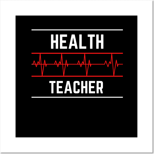 The Health Teacher Collection Wall Art by The PE Spot Shop